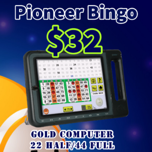 Pioneer Bingo Gold Computer $32