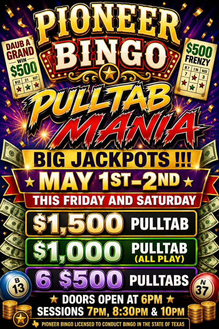 Pioneer Bingo PullTab Mania