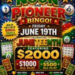 Juneteenth Special Noon and Pioneer Bingo